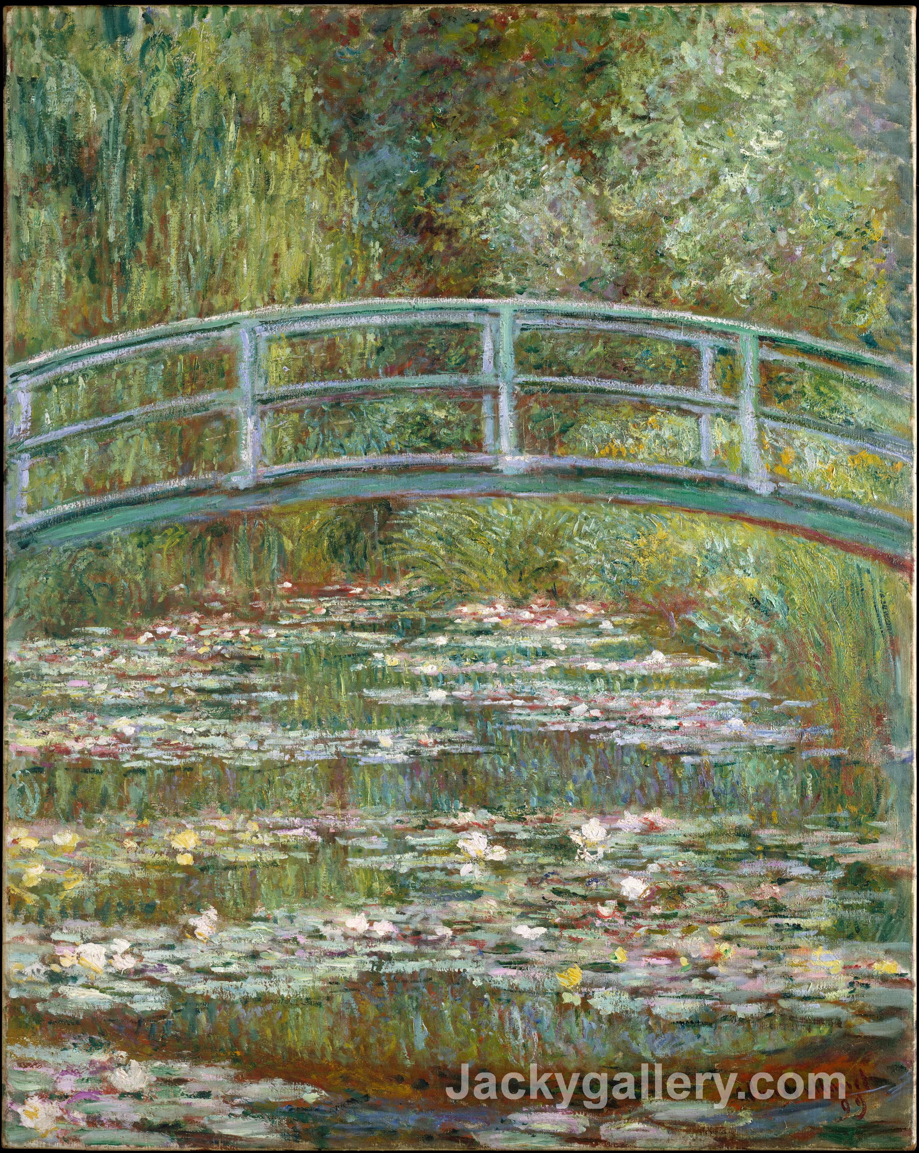 Bridge over a Pond of Water Lilies by Claude Monet paintings reproduction